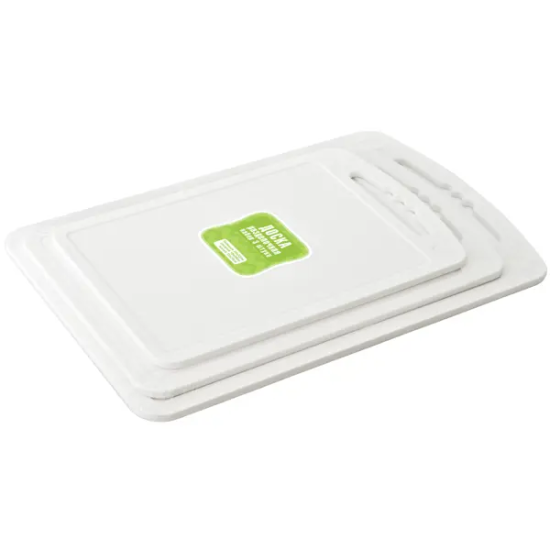 Разделочная доска Martika 31.9x20.2x1.7 см полипропилен цвет белый 3 шт