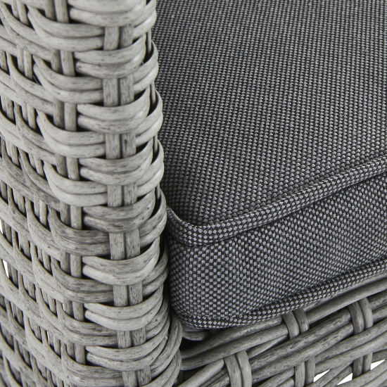 Кресло Naterial Davos 59x57x88 см алюминий цвет серый