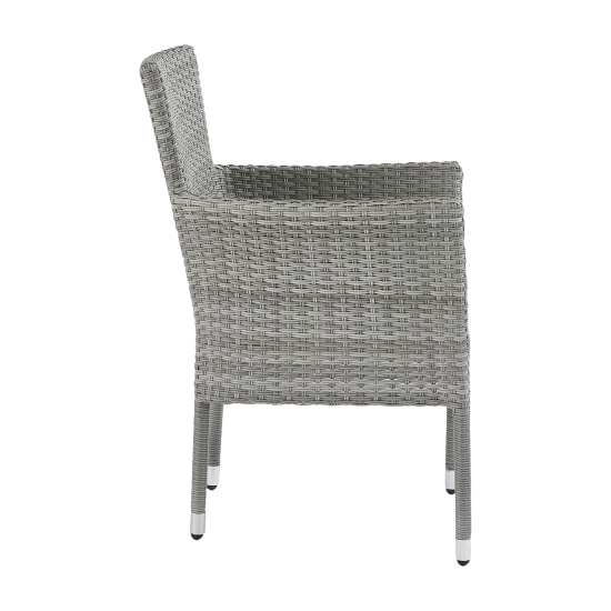 Кресло Naterial Davos 59x57x88 см алюминий цвет серый