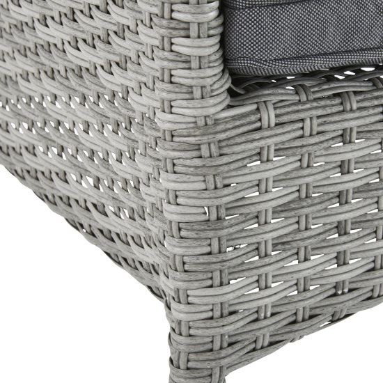 Кресло Naterial Davos 59x57x88 см алюминий цвет серый