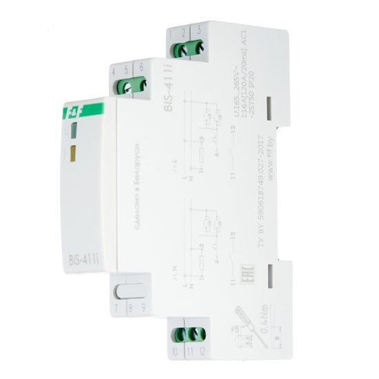 Реле импульсное модульное Евроавтоматика BIS-411i (EA01.005.017) 165-265 В 16 А 1НО