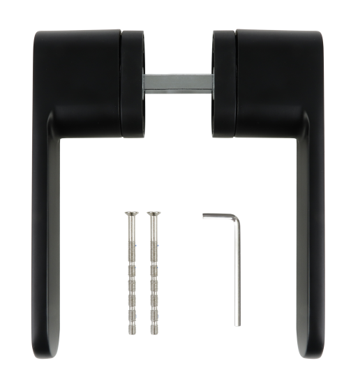 Дверные ручки Edson EDS-186B-Q4 цвет черный