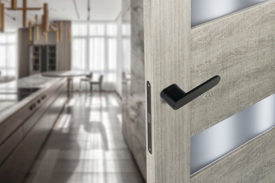 Дверные ручки Edson EDS-186B-Q4 цвет черный