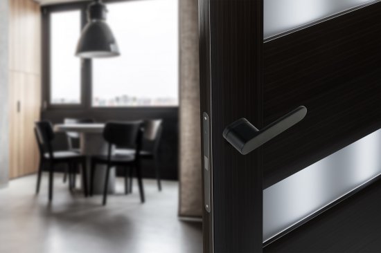 Дверные ручки Edson EDS-186B-Q4 цвет черный