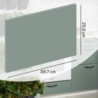 Фасад выдвижного ящика София 39.7x25.3 см DELINIA ID ЛДСП цвет зеленый