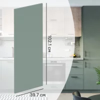 Фасад кухонного шкафа София 39.7x102.1 см DELINIA ID ЛДСП цвет зеленый