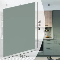 Фасад кухонного шкафа София 59.7x76.5 см DELINIA ID ЛДСП цвет зеленый