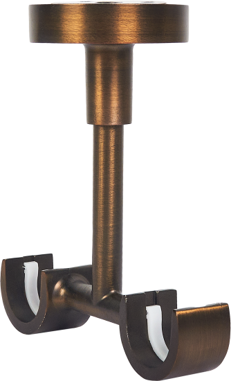 Держатель потолочный металл цвет античная медь 2 см