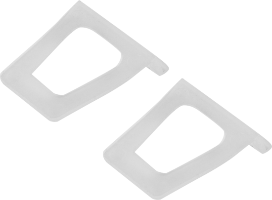 Комплект ручек для антимоскитной сетки Tech-Krep, 5x2.7 см, полиэстер прозрачный 2 шт.