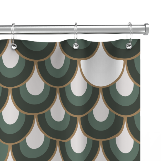 Штора для ванной Lemer Novus 180x200 см полиэстер цвет мультиколор