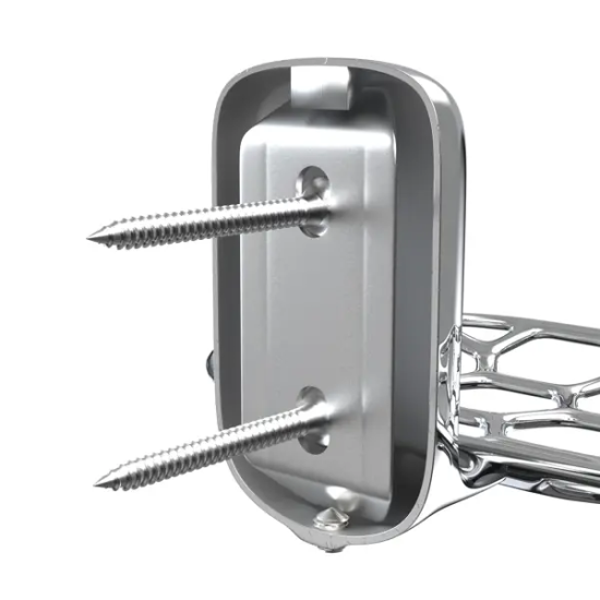 Крючок для ванной комнаты Lemer Elegia одинарный нержавеющая сталь цвет хром