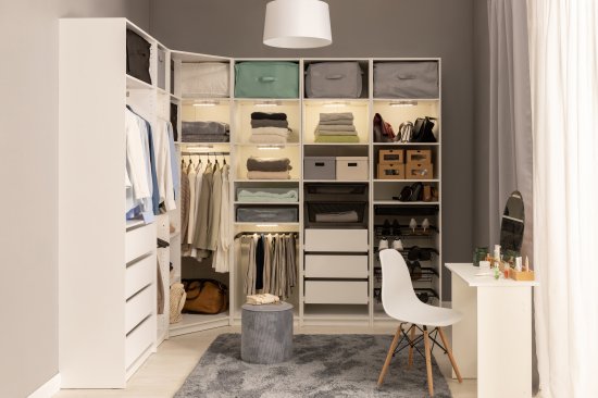 Выдвижной ящик для шкафа Лион 34x19.2x36.1 ЛДСП цвет белый