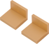 Каркас шкафа Лион 80x232.2x54.5 см ЛДСП цвет дуб комано с петлями