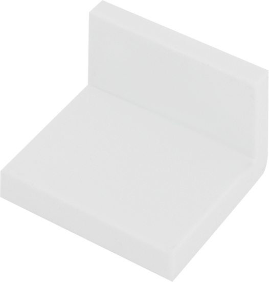 Каркас шкафа Лион 40x232.2x54.5 см ЛДСП цвет белый с петлями