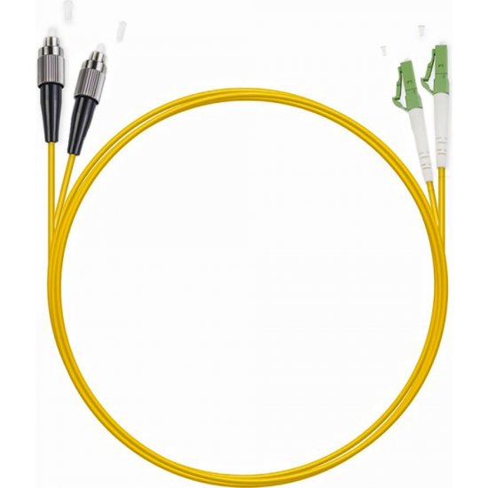 Дуплексный оптический патч-корд TopLan DPC-TOP-657A1-FC/U-LC/A-50