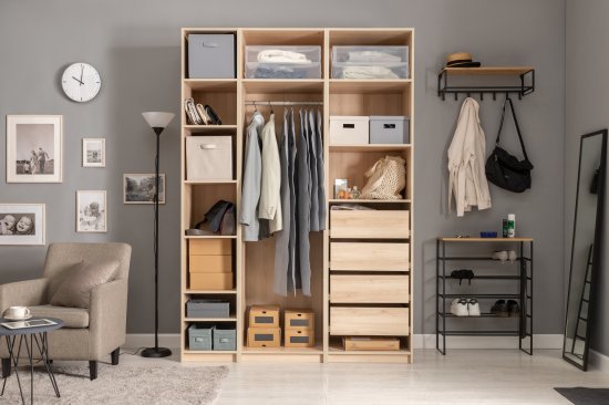 Полка для шкафа Лион 56.7x53 см ЛДСП цвет дуб комано 2 шт