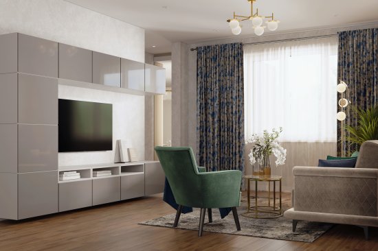 Каркас шкафа Лион 120x51.2x41.7 см ЛДСП цвет белый с петлями