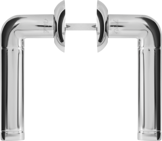 Дверные ручки 165 CP с запиранием комплект цвет хром