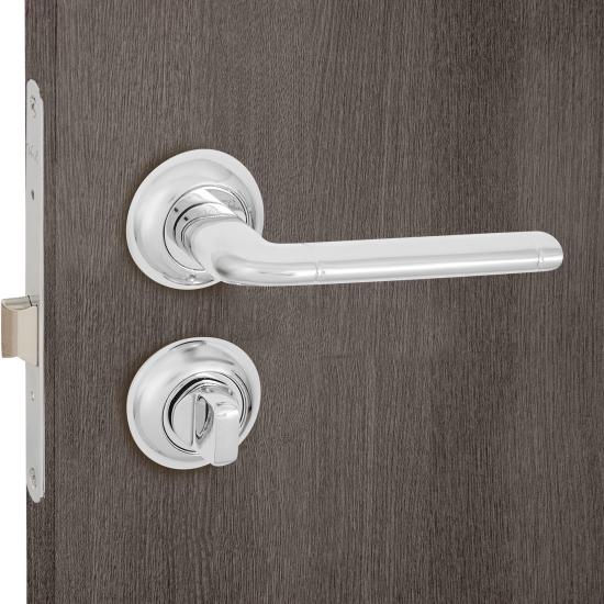 Дверные ручки 165 CP с запиранием комплект цвет хром