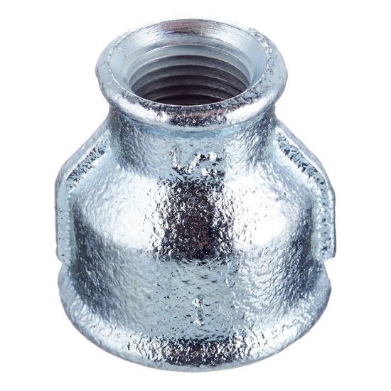 Муфта переходная Gebo Platinum (240-25V) 1 ВР(г) х 1/2 ВР(г) чугунная оцинкованная