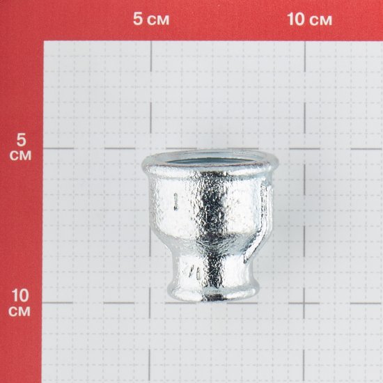 Муфта переходная Gebo Platinum (240-25V) 1 ВР(г) х 1/2 ВР(г) чугунная оцинкованная