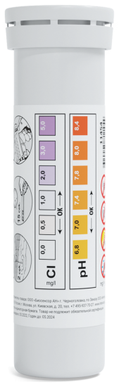 Тестер для определения РН и хлора