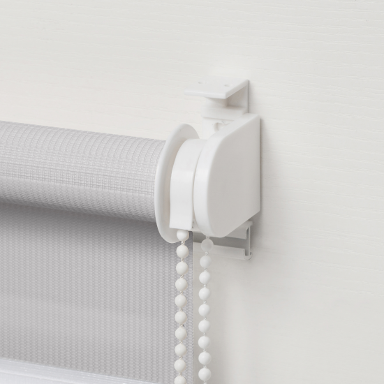 Штора рулонная день-ночь Inspire Peter 60x160 см светло-серая