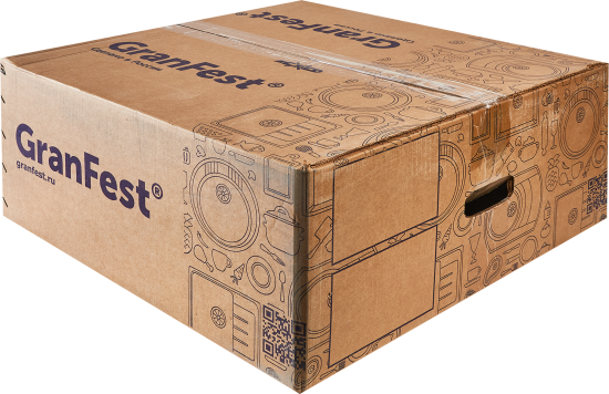 Мойка для кухни врезная Granfest Quarz GF-Z-08 47.9x47.9 см глубина чаши 18 см кварц цвет чёрный