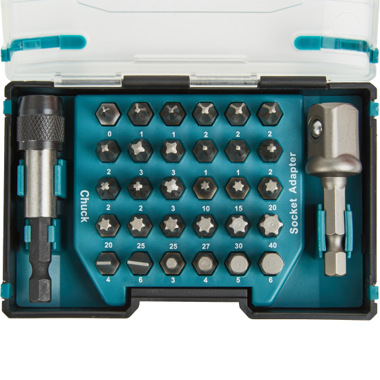 Набор бит магнитных Makita D-65084, 32 шт.