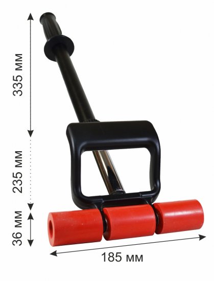 Прикаточный валик для линолеума и пвх плитки 190 мм