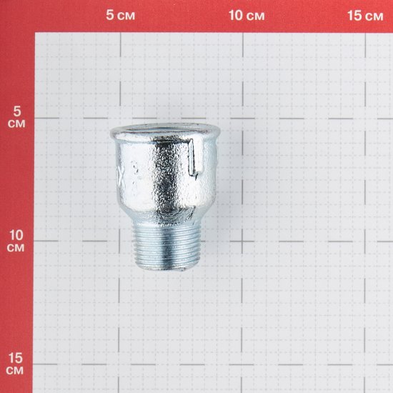 Муфта переходная Gebo Platinum (246-26V) 1 ВР(г) х 3/4 НР(ш) чугунная оцинкованная