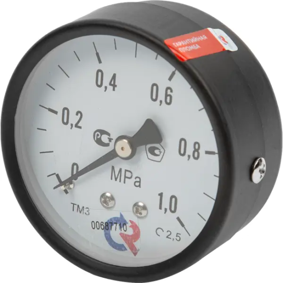 Манометр осевой Росма 10 бар 1/4