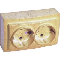 Розетка Nilson Themis wood