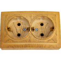 Розетка Nilson Themis wood