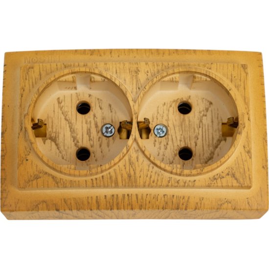 Розетка Nilson Themis wood