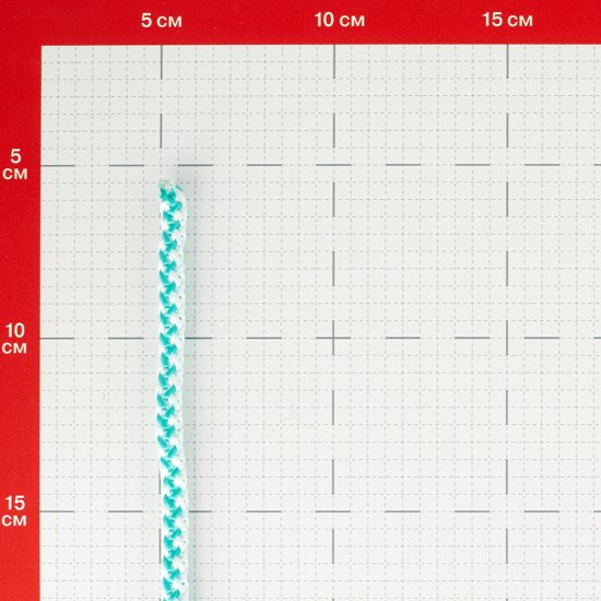 Шнур вязаный полипропиленовый 8 прядей d6 мм