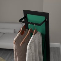 Штанга для зеркала Inspire Альпы 375 мм сталь цвет черный