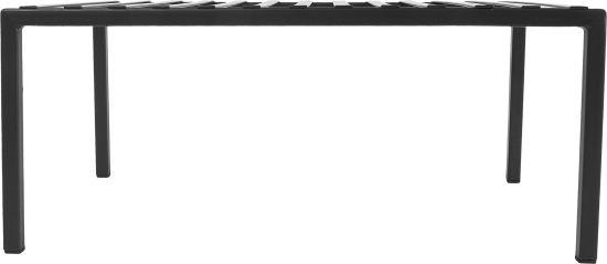 Вставка 33x21x14 см в полку металл цвет серый