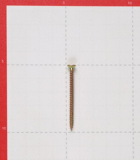 Саморезы универсальные 50x3,5 мм желтые (200 шт.)