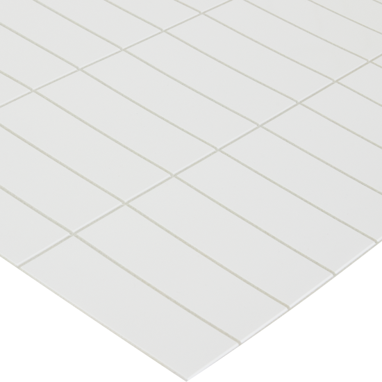 Листовая панель ПВХ Снежная белый 960x485x3 мм 0.47 м²