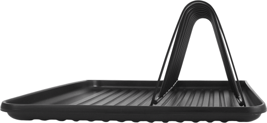 Сушилка для посуды с поддоном Delinia 36x13.6x29 см металл цвет черный