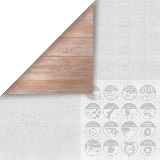 Линолеум «Дуб Дальневосточный» 22 класс 3.5 м