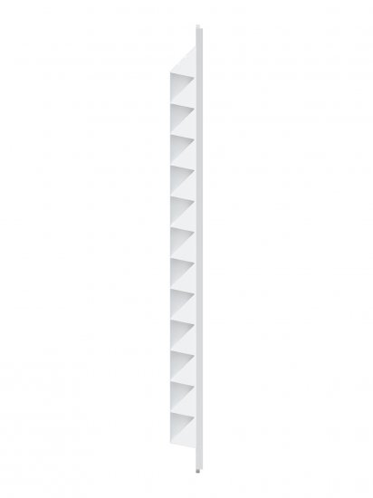 Решетка вентиляционная ERA 1708C 171x81 цвет белый