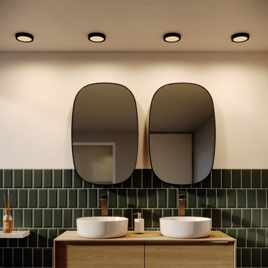 Спот светодиодный накладной влагозащищенный Inspire Sanoa S 3.5 м² регулируемый белый свет цвет белый