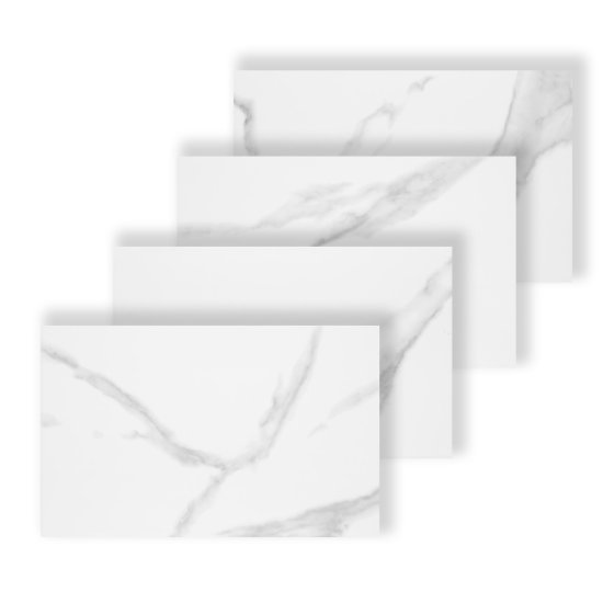 Плитка облицовочная Unitile Фиеста белая 1 400x250x8 мм (14 шт.=1,4 кв.м)