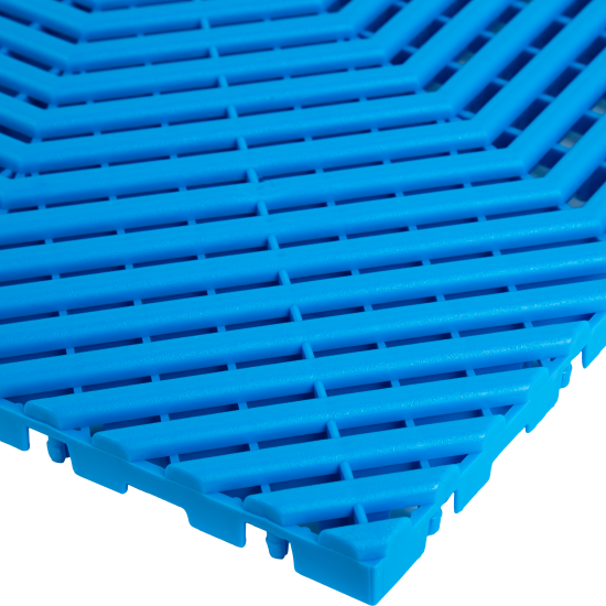 Садовая плитка Helex 40x40 см полипропилен голубой