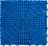 Садовая плитка Helex 40x40 см полипропилен голубой