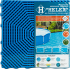 Садовая плитка Helex 40x40 см полипропилен голубой