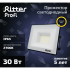 Прожектор светодиодный уличный Ritter Profi 30 Вт 2700К IP65 теплый белый свет