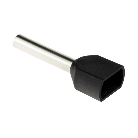 Наконечник-гильза Duwi НШВИ 2 1.5-12 мм цвет черный 25 шт.